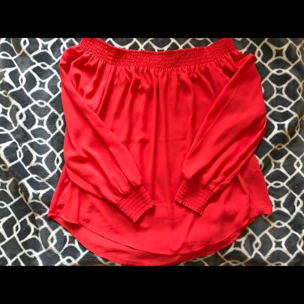 Express off the shoulder blouse